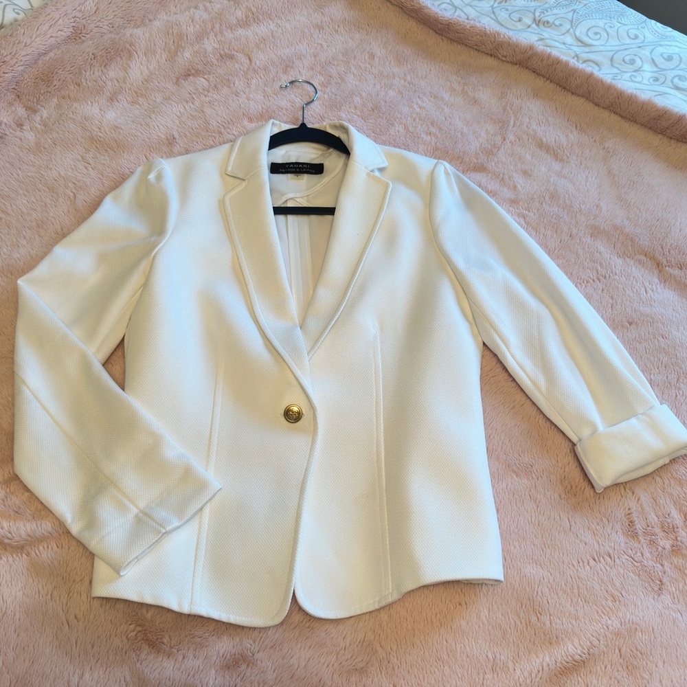 White blazer